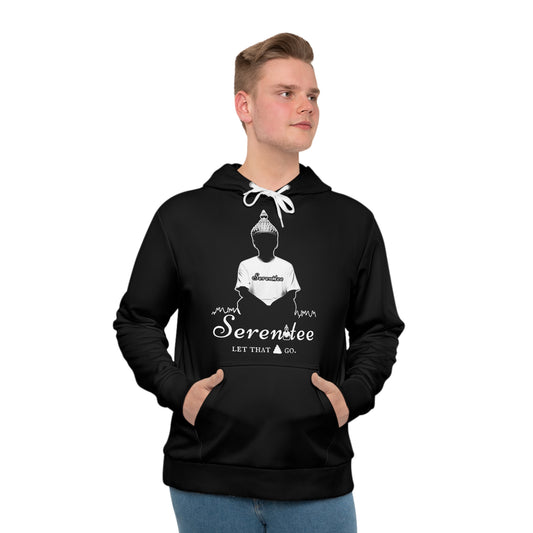 Seren🧘‍♂️Tee “Let that💩Go” Men's Hoodie Black